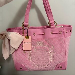 Juicy Couture Fairy Tale Daydreamer Tote in Cherry Blossom